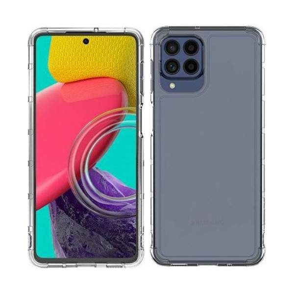 Samsung Poloprůhledný zadní kryt M53 Transparent