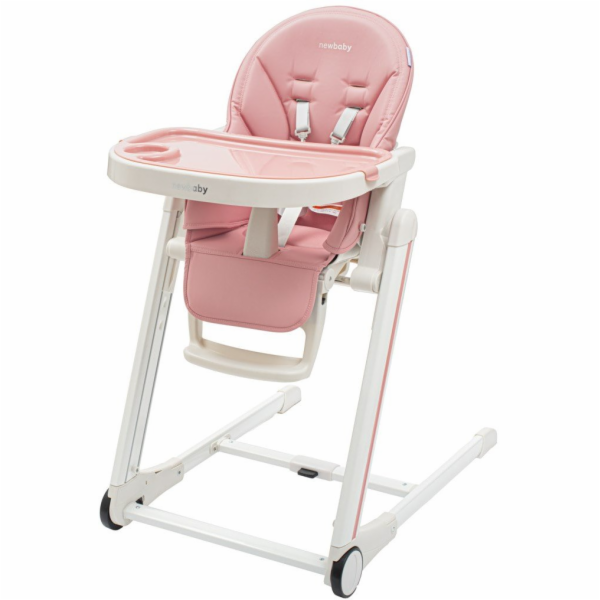 Jídelní židlička Muka NEW BABY dusty pink