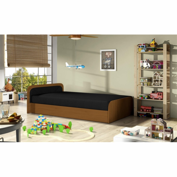 ELTAP POSTEL 80X190 BLK/D BR.MATTR.ROŠT