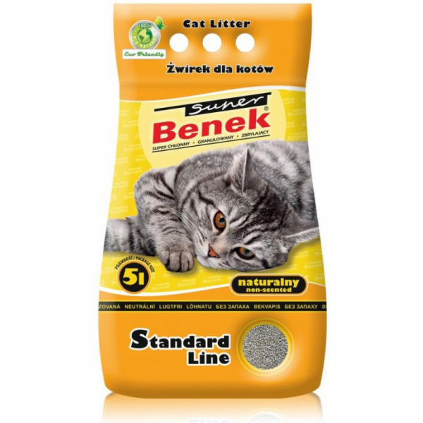 Certech Super Benek Standard Natural - Hrudkující stelivo...