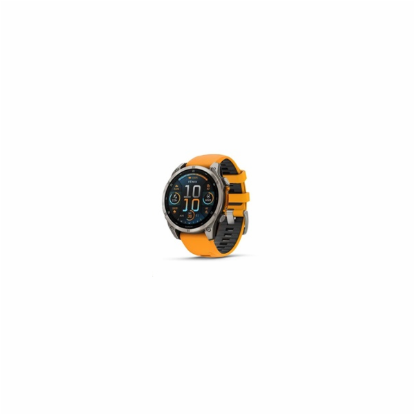 Garmin - fenix 8 Solar Sapphire - 51 mm - Carbon Gray DLC...