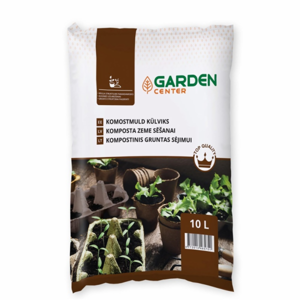 Zemina, kompost pro setí Garden Center, 10l