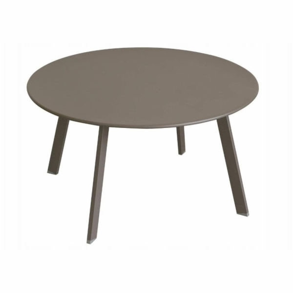 DLGTP SAONA kulatý zahradní stůl, kov, O 70 cm