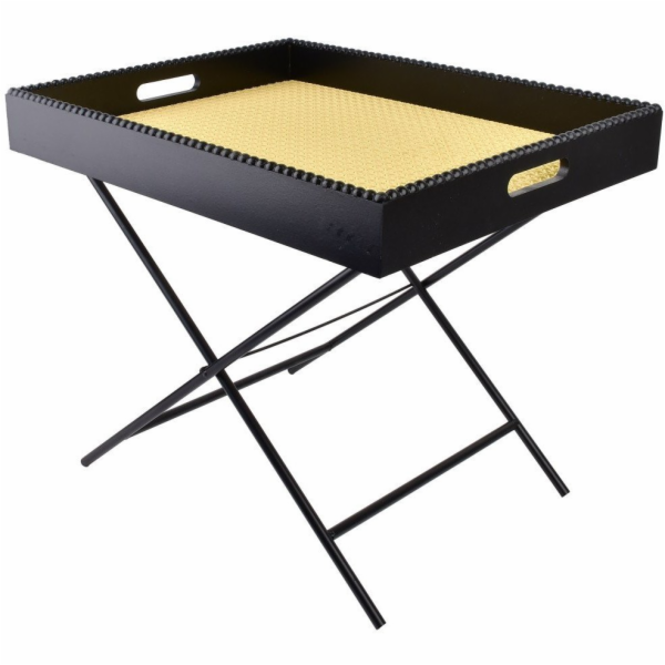 Affek Design Stůl LAMMY 48x38xv40cm vyjímatelný podnos