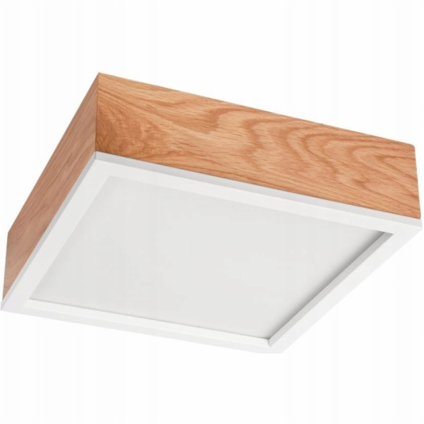 Lamkur Stropní svítidlo Oak Square 49021 2x15W E27 dub/bílá