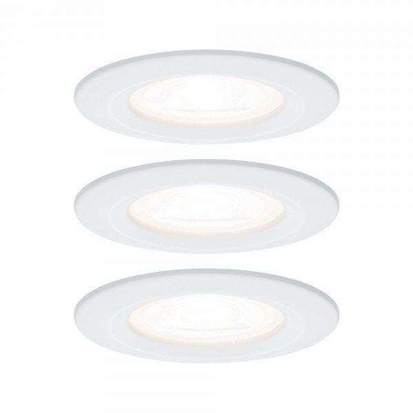 Paulmann NOVA LED DIM zapuštěné svítidlo pevná sada 3xGU1...