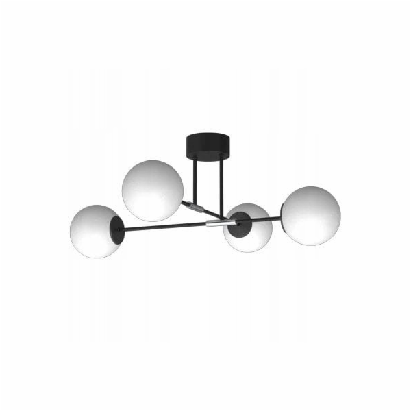 Luminex Stropní svítidlo Glame 4276 4x15W E27 černá/chrom
