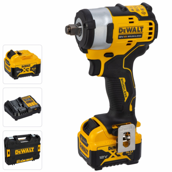 Dewalt Akku-Schlagschrauber DCF901P2, 12Volt (gelb/schwar...
