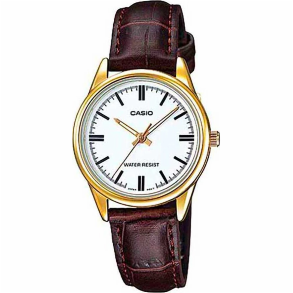 Hodinky Casio Hodinky Casio model LTP-V005 barva Hnědá. D...