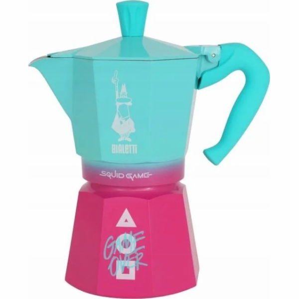 Kávovar Bialetti Moka Express Squid Game na 6 šálků