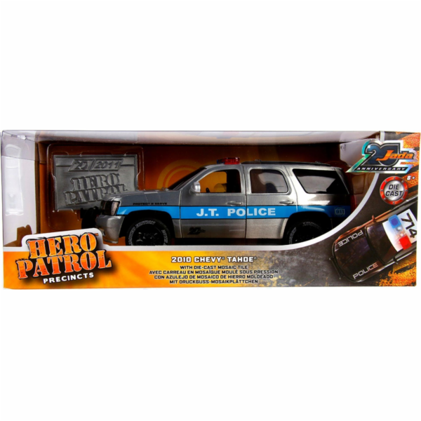 Jada Toys 2010 CHEVROLET TAHOE POLICEJNÍ MODEL JADA 1:24