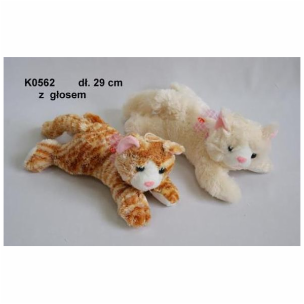 Sluneční kočka s hlasem ležící dvě střední barvy-K0562-24