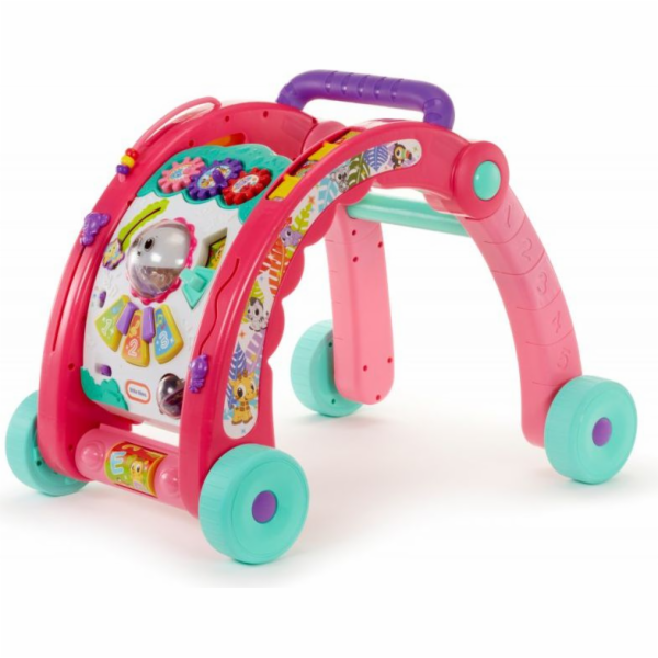 Chodítko a stolek na aktivity růžový Little Tikes 3v1 (64...
