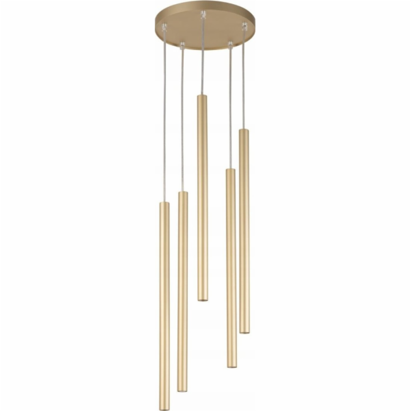NoName Závěsná lampa Sigma Sopel 33627, 5x4W, G9, zlatá