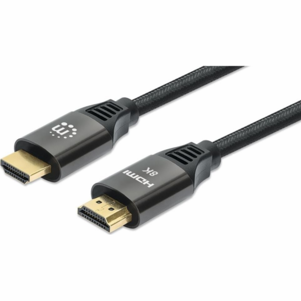 Manhattan kabel HDMI - HDMI 3m černý (355957)
