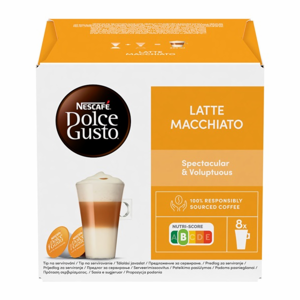 Kapsle NESCAFÉ® LATTÉ MACCHIATTO 16 ks 
