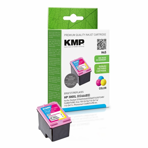 KMP H45 cartridge barevna komp. s HP CC 644 EE c. 300XL