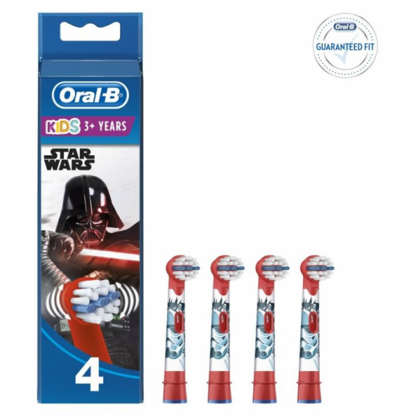 ORAL-B KIDS EB10-4 STAR WARS Replacement toothbrush tips ...