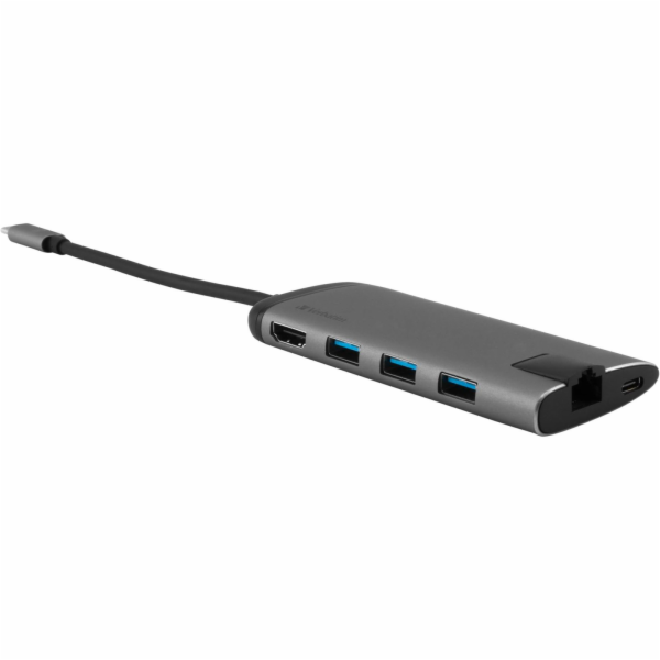 Verbatim USB-C Adapter USB 3.1 GEN 1 USB 3.0 + HDMI + SDH...
