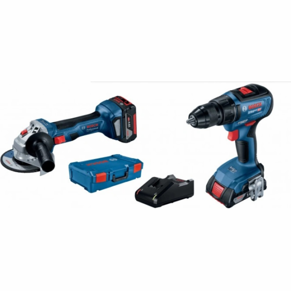 Bosch GWS 180 + GSR 18V 0.615.990.M47 úhlová bruska s vrt...
