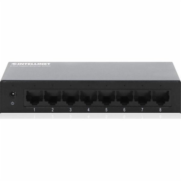 Gigabitový switch 8x 10/100/1000 Mbps RJ45 Desktop Metal
