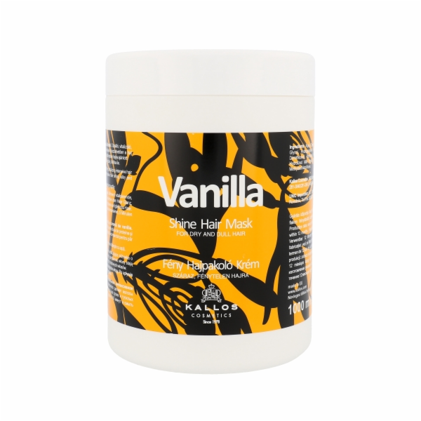 Maska na vlasy Kallos Vanilla Shine Hair Mask 1000ml