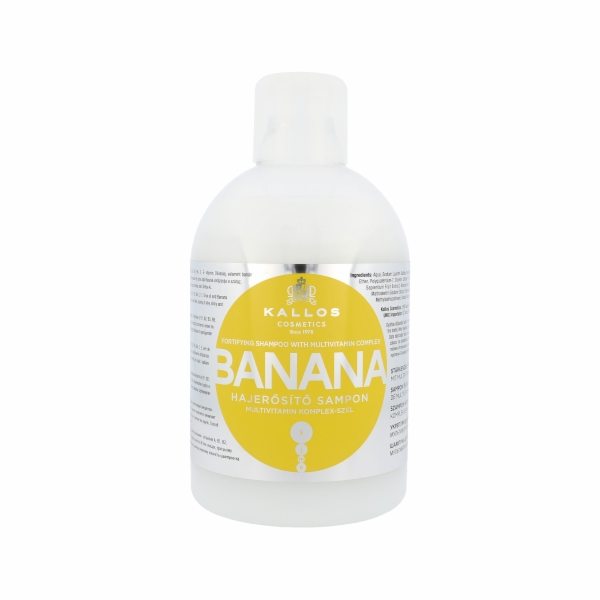 Šampon na suché vlasy Kallos Banana Fortifying Shampoo 10...