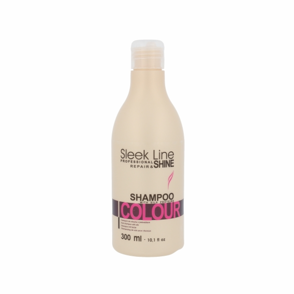 Šampon na poškozené, barvené vlasy Stapiz Sleek Line Colo...
