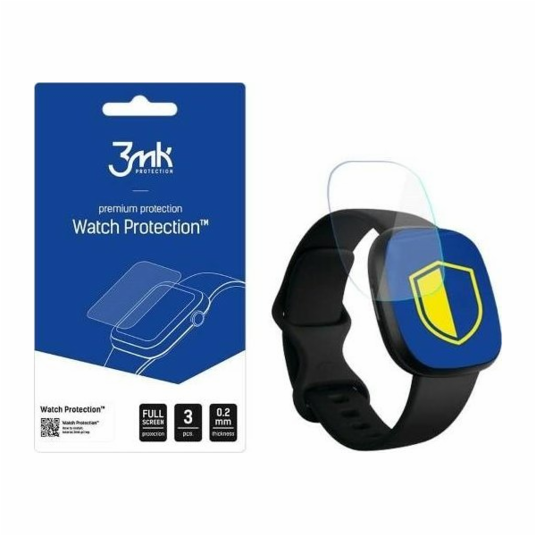 3MK  FÓLIE NA HODINKY ARC FITBIT VERSA 3/4 FÓLIE NA CELÉ ...