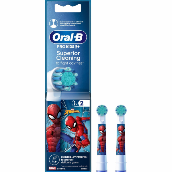 Braun Oral-B EB10S-2 Spider-Man tips 2pcs