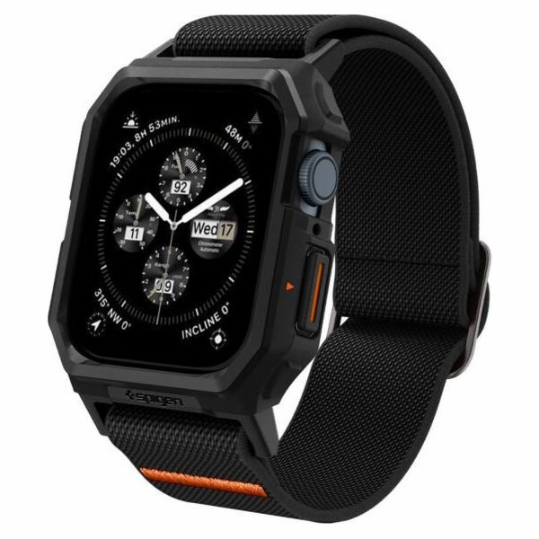 Spigen Lite Fit Pro, matně černá - Apple Watch 45mm/44mm