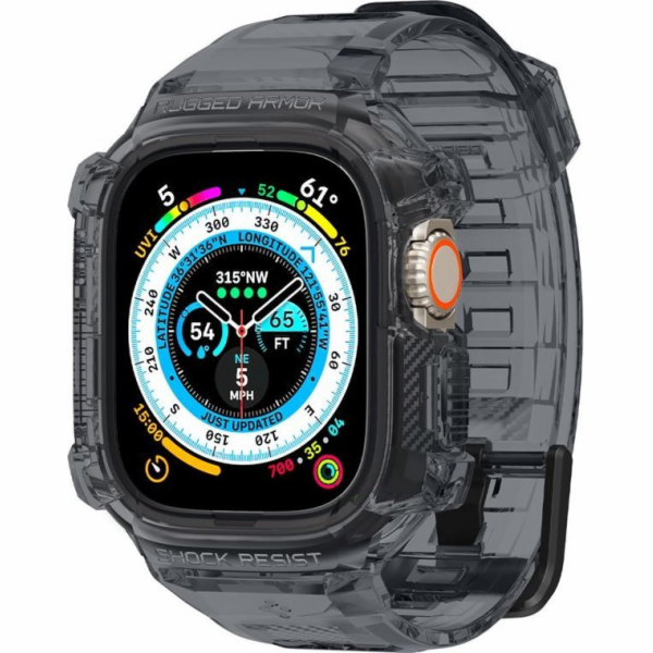 Spigen Rugged Armor Pro, vesmírný krystal - Apple Watch U...