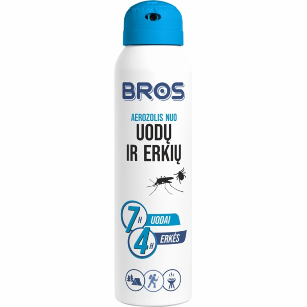 Aerosol proti komárům a klíšťatům Bros, 90 ml