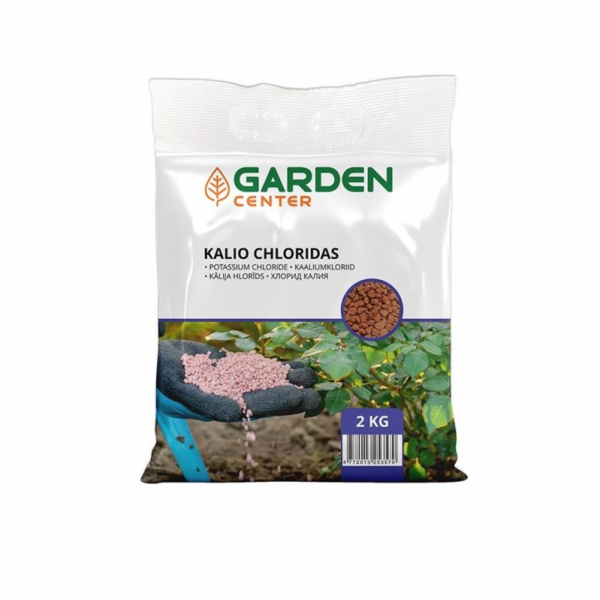 Chlorid draselný hnojivo GARDEN CENTER, 2 kg