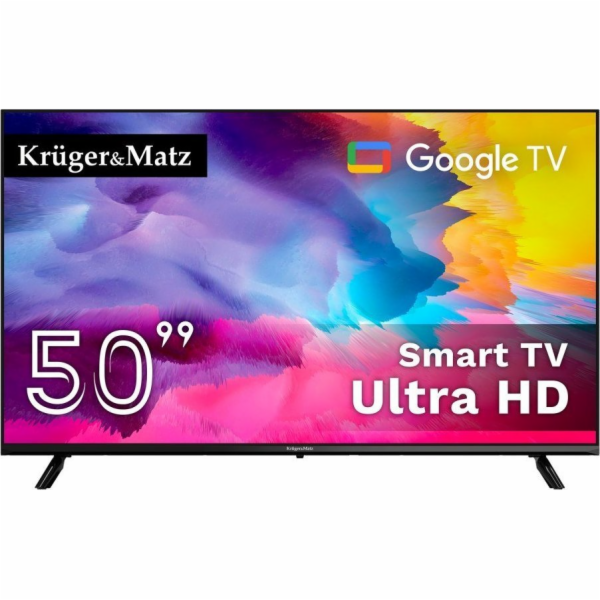 Kruger & Matz  50palcová UHD Google TV