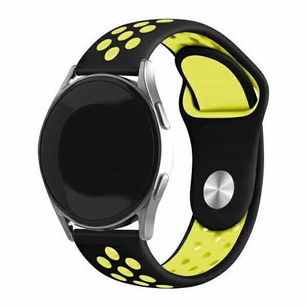 Beline  Řemínek k hodinkám 20mm Sport silikonová černá a ...