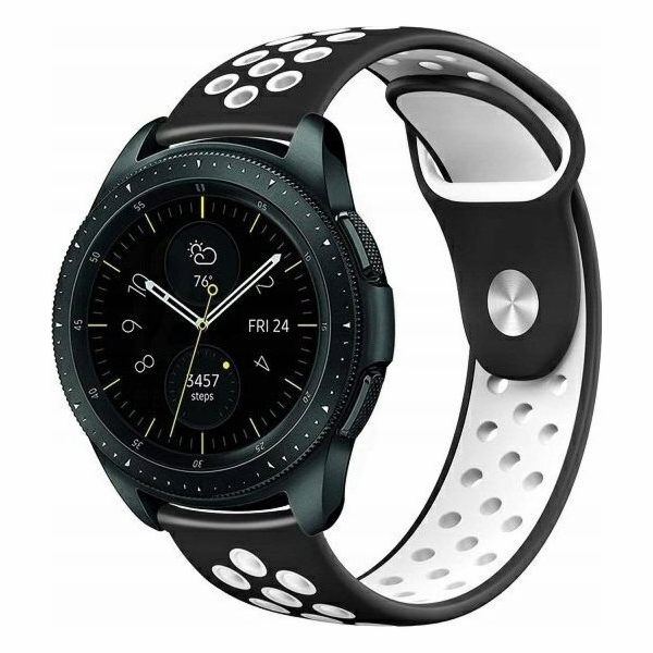 Beline  řemínek k hodinkám 20mm Sport silikonová černá a ...