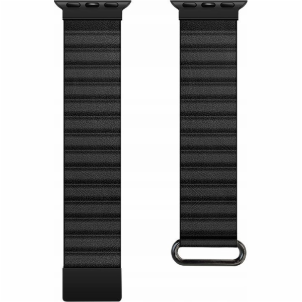 Crong  Eclipse – Apple Watch magnetický kožený řemínek 42...