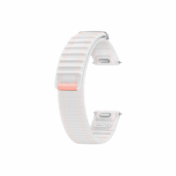 Samsung Látkový řemínek pro Watch 7 velikost S/M růžovobílý