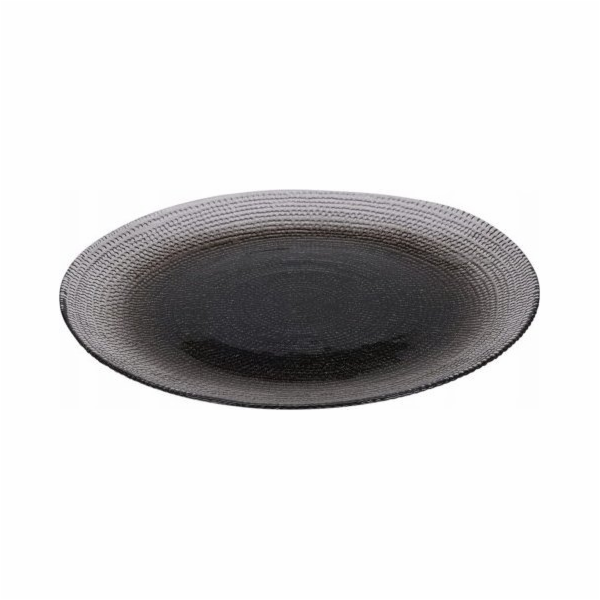 NENURODYTA_V Servírovací talíř, O 21 cm, černý