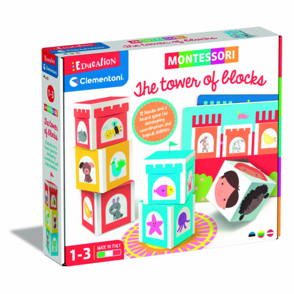 TOY CUBE TOWER MONTESSORY 50934