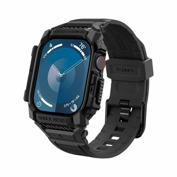 Spigen RUGGED ARMOR "PRO" APPLE WATCH 10 (42 MM) MATNĚ ČERNÁ