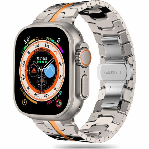 Tech-Protect Řemínek z nerezové oceli pro Apple Watch 4/5...