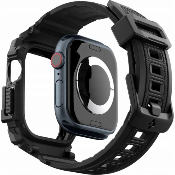 Spigen RUGGED ARMOR "PRO" APPLE WATCH 10 (46 MM) MATNĚ ČERNÁ