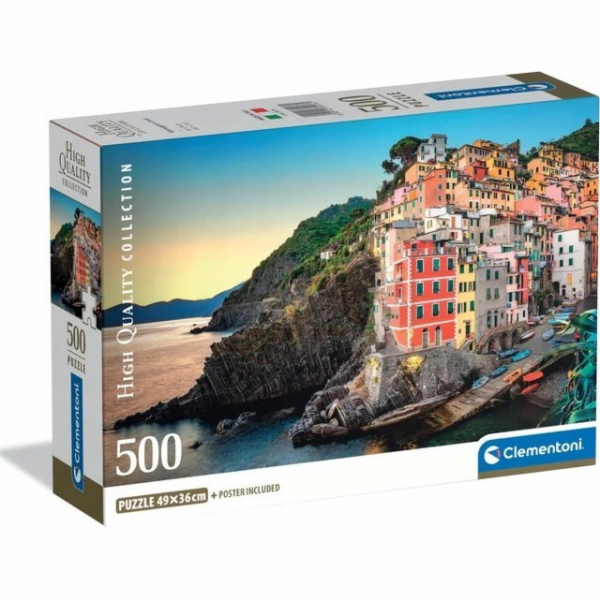 CLEMENTONI Delione 35576, 49 cm x 36 cm, 500 ks.