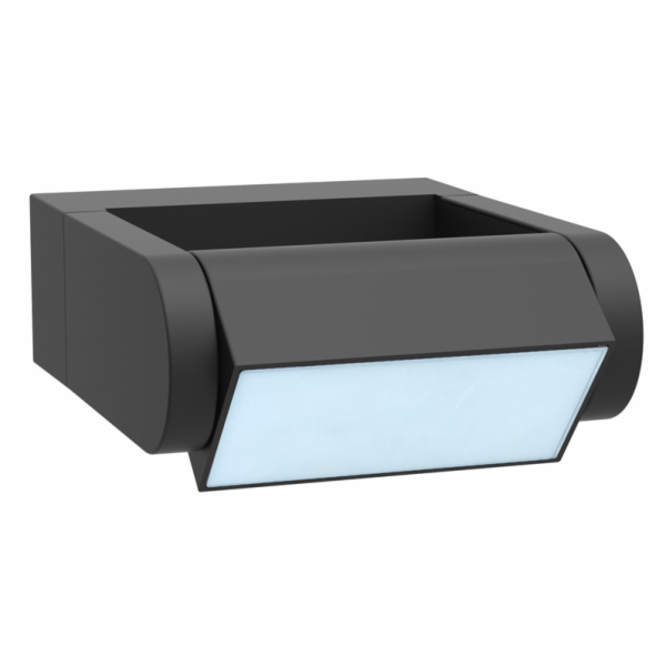 Domoletti Dveřní lampa, 7W, LED, IP65, černá, 18 cm