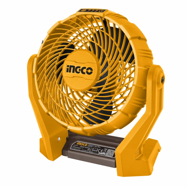 Ingco CFALI2007 aku ventilátor 7" bez baterie a nabíječky