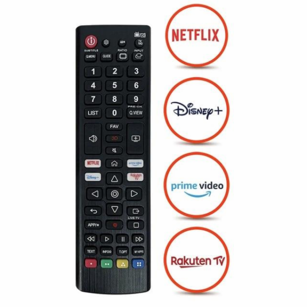 NENURODYTA_V DÁLKOVÝ OVLADAČ PRO LG TV P019805
