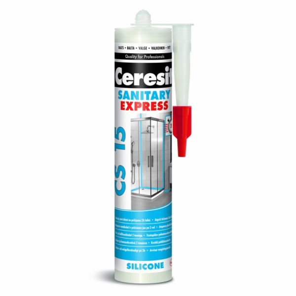 CERESIT Sanitární tmel CS15 bílý, 280 ml