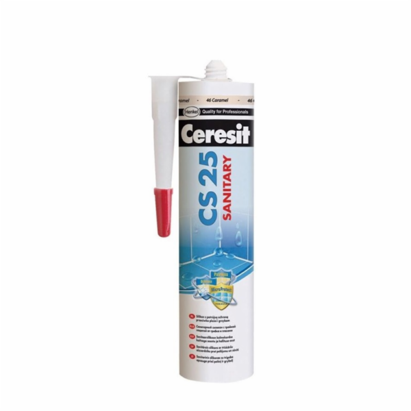 CERESIT Sanitární tmel CS25, bílý (01), 280 ml